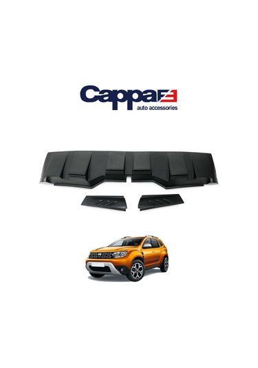 Dacia Duster Arka Cam Üstü Spoyler Mat Siyah Abs 2018-Sonrası