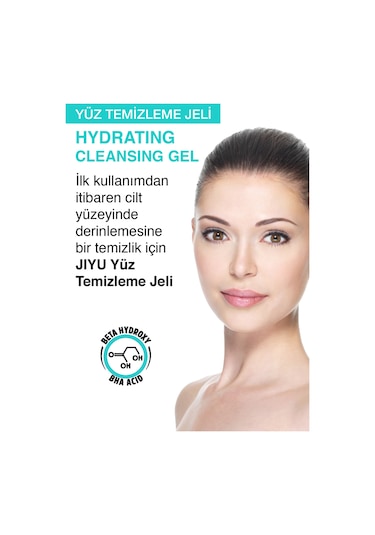 Jiyu Yüz Temizleme Jeli Akne Siyah Nokta Karşıtı 200 ML