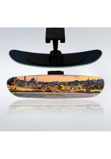 Ova-4 Dik-Eğik Kollu Universal Iç Dikiz Aynası 20X5 Cm