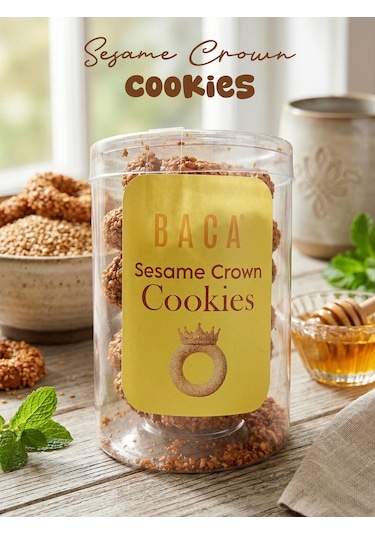 Sesame Crown Cookies 100g
