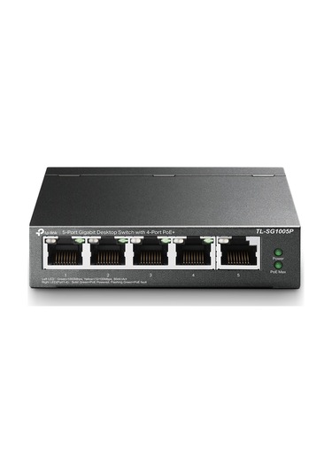 TP-Link TL-SG1005P 5 Port 10/100/1000 Yönetilemez Poe Switch