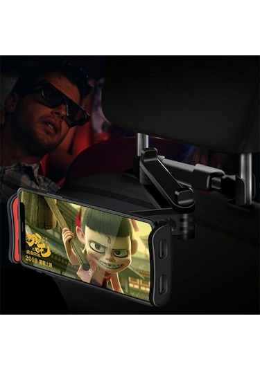 Ally Chz-06 Teleskopik Araç Arka Koltuk 12.9 Inch Tablet Telefon (312401183)