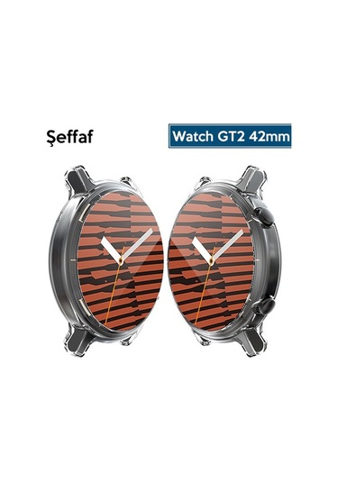 Ally Huawei Watch Gt2 42Mm 360 Koruma Ultra Ince Silikon Kılıf