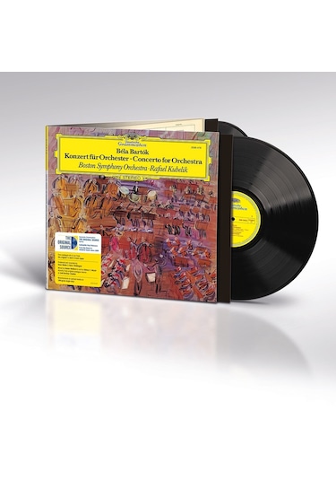 Béla Bartók, Kubelik, Boston Symp. Orch. - Bartók: Konzert ./2 Lp