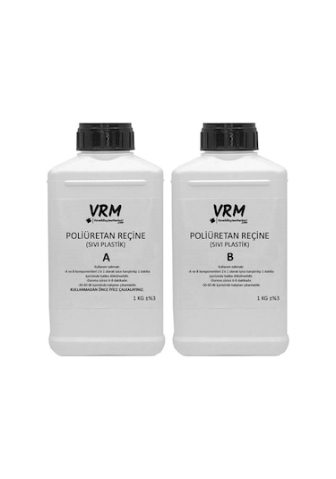 VRM Poliüretan Döküm Reçinesi  Sıvı Plastik 2 KG