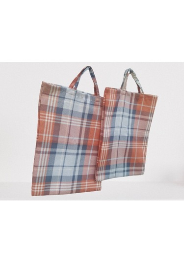 Pazar Çanta 30 Kg Taşıma Kapasite 2 Adet Renkli Model Desenli Dö