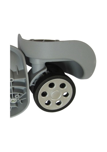 Suntek Bagaj Tekerlekleri Bavul Döner Tekerler Aksesuarları Gri