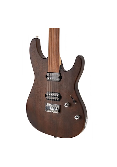 New Orleans Fts241 Mat Koyu Kahve Elektro Perdesiz Gitar