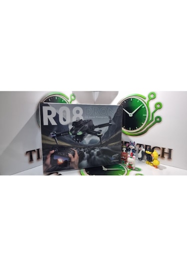 R08 Kumandadan Ekranlı Drone Kulaklık Hediyeli
