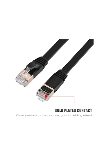 Lemestar Cat7 Geri Çekilebilir Ağ Kablosu 1.5m, 10gbps Hızlı Veri Transferi, Altın Kaplı Rj45, Mükemmel Kablolama Performansı