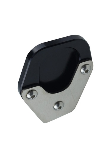 Suntek Moto Guzzı Için Yan Destek Çubuğu Stand Uzatma Plakası Siyah