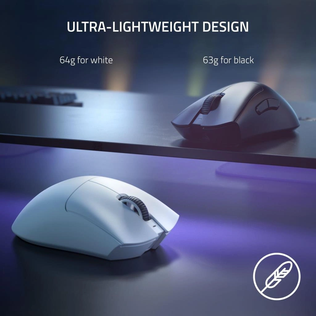 Razer Deathadder V3 Pro Beyaz Gaming Mouse Rz01-04630200-r3a1 Diğer
