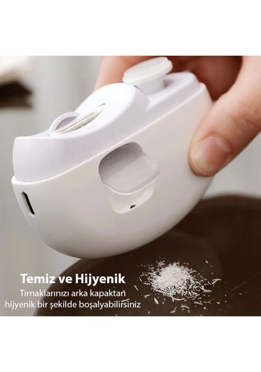 Arbix Elektrikli Şarjlı Tırnak Kesme Ve Manikür Cihazı