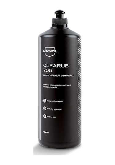 Nasiol Clearub 705 En Hafif Çizik/Hare Giderici Polisaj Pastası Pasta 1kg Silikonsuz Boya Parlatıcı