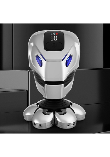 Gajeena "5'li Fonksiyonlu Erkek Tıraş Makinesi - Sakal, Saç, Burun Kılı, Masaj Ve Temizlik İçin Usb Şarjlı"