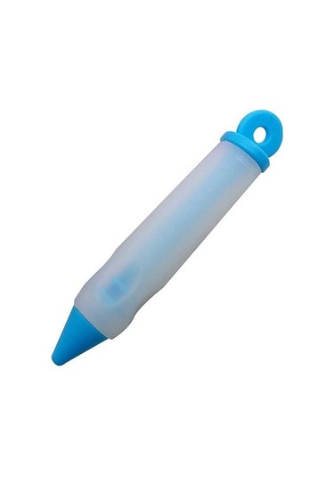 Mavi Silikon Gıda Kek Kalıbı Krem Fincan Kurabiye Pasta Nozulları