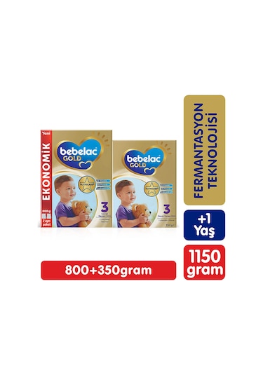 Bebelac Gold 3 Çocuk Devam Sütü 1 Yaş+ 1150 G
