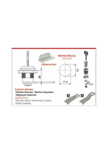 Sermak Mandallı Kilit 201 1 Enka451