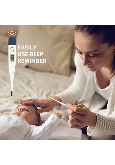 Jeehugo El Ve Ağız Kullanıma Uygun Taşınabilir Sıcaklık Ölçer - Sağlıklı, Dayanıklı Ve Kolay Kullanım