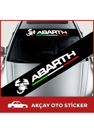 Abarth Sticker Abarth Araç Sticker Araba Sticker Abarth Etiket