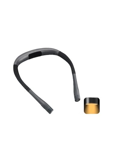 Üreticiler Toptan Led Asma Boyun Lambası Aydınlatma Lambası Gece Okuma Lambası Boyun Okuma Lambası Göz Koruma Masa Lambası Üç Renkli Aydınlatma Gri Diğer