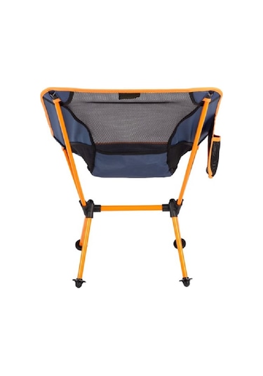 Funky Chaırs Pratik Cepli Çantalı Kamp Sandalyesi Lacivert/turuncu Lacivert