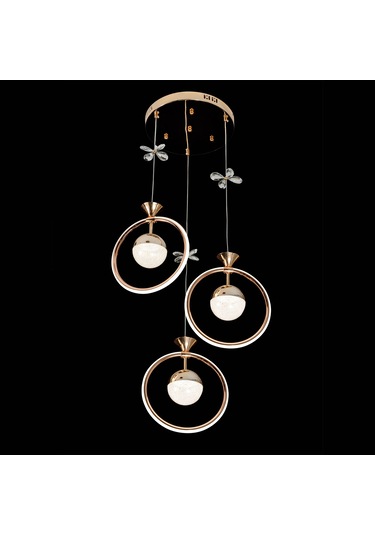 88008/ch Led Avize Krom Krom