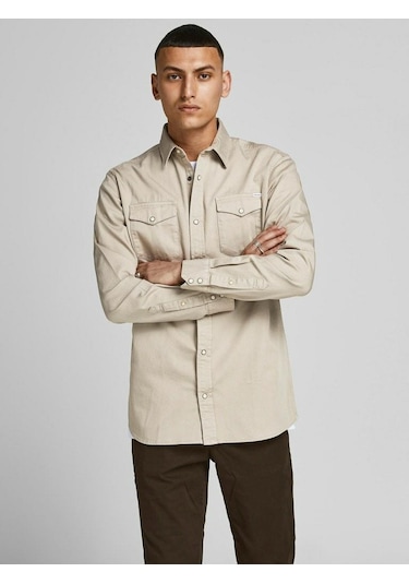 Jack Jones Sheridan Erkek Jean Gömlek 12138115 001