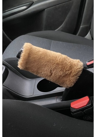 Yumuşak Peluş El Freni Süsü Kahverengi Kahverengi