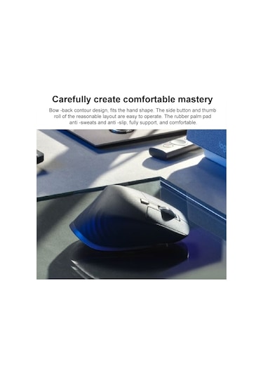 Logitech MX Master 3S Kablosuz Çift Modlu Mouse