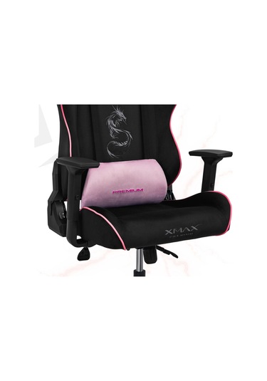 Rio Balerion Terletmez Kadife Kumaş Siyah Gaming Oyuncu Koltuğu - 4 Siyah