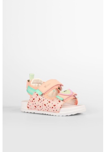 Vicco Inkagi 332.b25y.251 Anatomik Taban Kız Çocuk Sandalet Pudra 22-25 Pudra