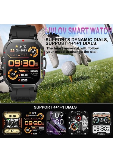 Dancemonkey 1.96'' Akıllı Saat (İthalatçı Garantili)