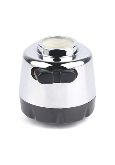 Mutfak Musluğu Kabarcık Püskürtücü Havza Musluğu Fıskiyeli Musluk Filtresi Örgü Köpürtücü Sıçramaya Dayanıklı Emzik Musluk Aksesuarları Gümüş