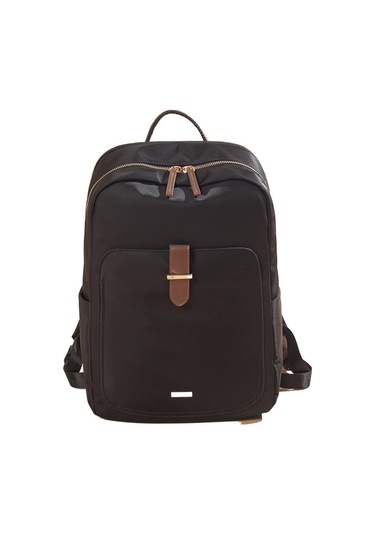 Ccgloball Moda Büyük Kapasiteli Sırt Kadın Ilkbahar Ve Yaz Oxford Bez Sırt Eğlence Seyahat Öğrenci Okul Trendi Çanta Siyah