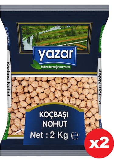 Yazar Koçbaşı Nohut 2 x 2 KG
