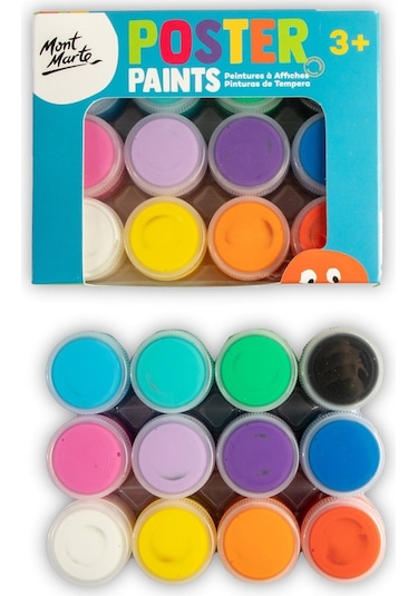 Mm Poster Boya Seti 12pc X 20ml