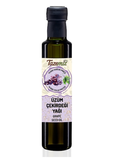 Tazemiz Üzüm Çekirdeği Yağı 250 ML