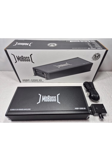Mobass Mono Amfi Mobass Mbp-1200.1d Bass Anfisi Bass Kontrollü Mono Anfi