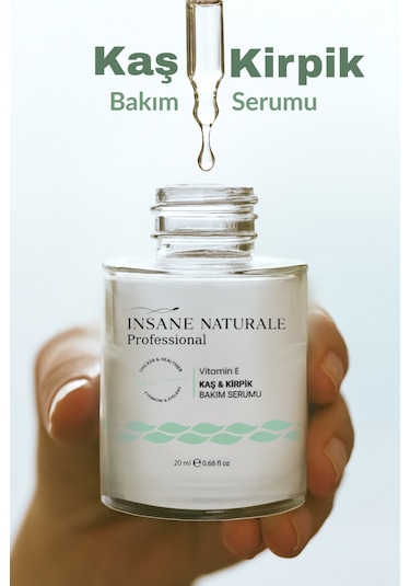 Insane Naturale Kaş Kirpik Serumu 20 ML