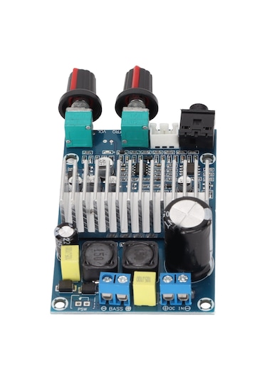Kosona Tpa3116 Dijital Subwoofer Güçlendirici Kartı 12-24v 100w, Preamplifikör Ve Bas Kontrolü İle Dıy Hoparlör Uyumlu