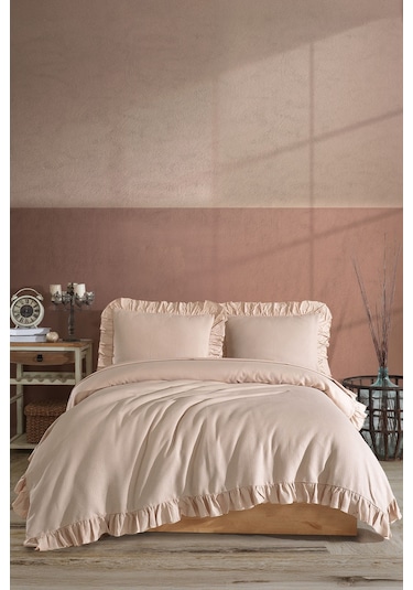 Elart Lily Yatak Seti 200x220 Cm Bej Bej