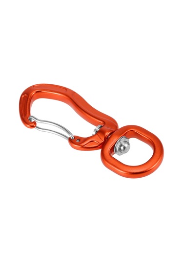 Leezsing Alüminyum 7075 Kayar Çapa, 200kg Dayanım, 360 Döner, Eğlence/ev/spor İçin Kilitli Kanca Turuncu Çok Renkli