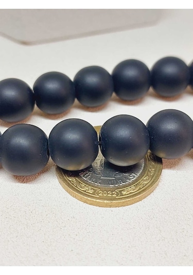 Onix Oniks Taşı 17lik Efe Tesbih Mat 12mm 51514