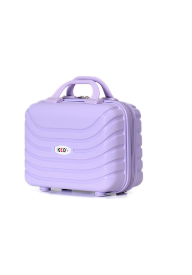 Keo-plus Lila Pp Silikon Makyaj Çantası