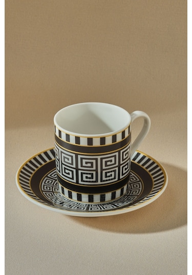Karaca  Helenistik 6 Kişilik Kahve Fincanı 80 ml