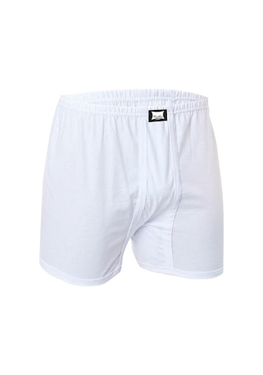 Tutku TER0110 Erkek Paçalı Arjantin Külot Pamuk 6 Adet Beyaz