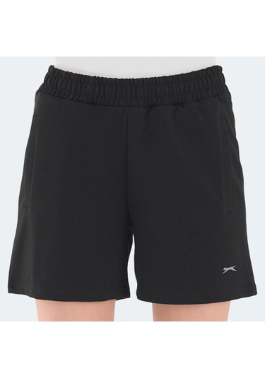 Slazenger RAMLAH I Kadın Cepli Siyah Şort