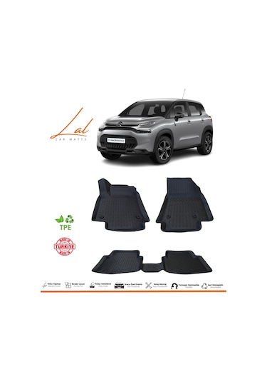 Citroen C3 Aircross 2017+ 3d Havuzlu Paspas