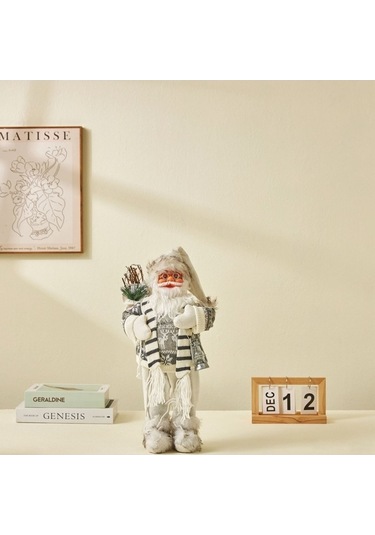 Dancemonkey Noel Baba Xintean Fener Yeni Yıl Süs, 45cm Ev Dekorasyon